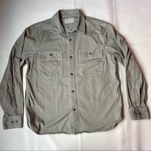 Everlane green Denim button down shirt in size M